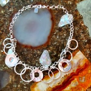 Silpada Sterling Silver Circles Necklace